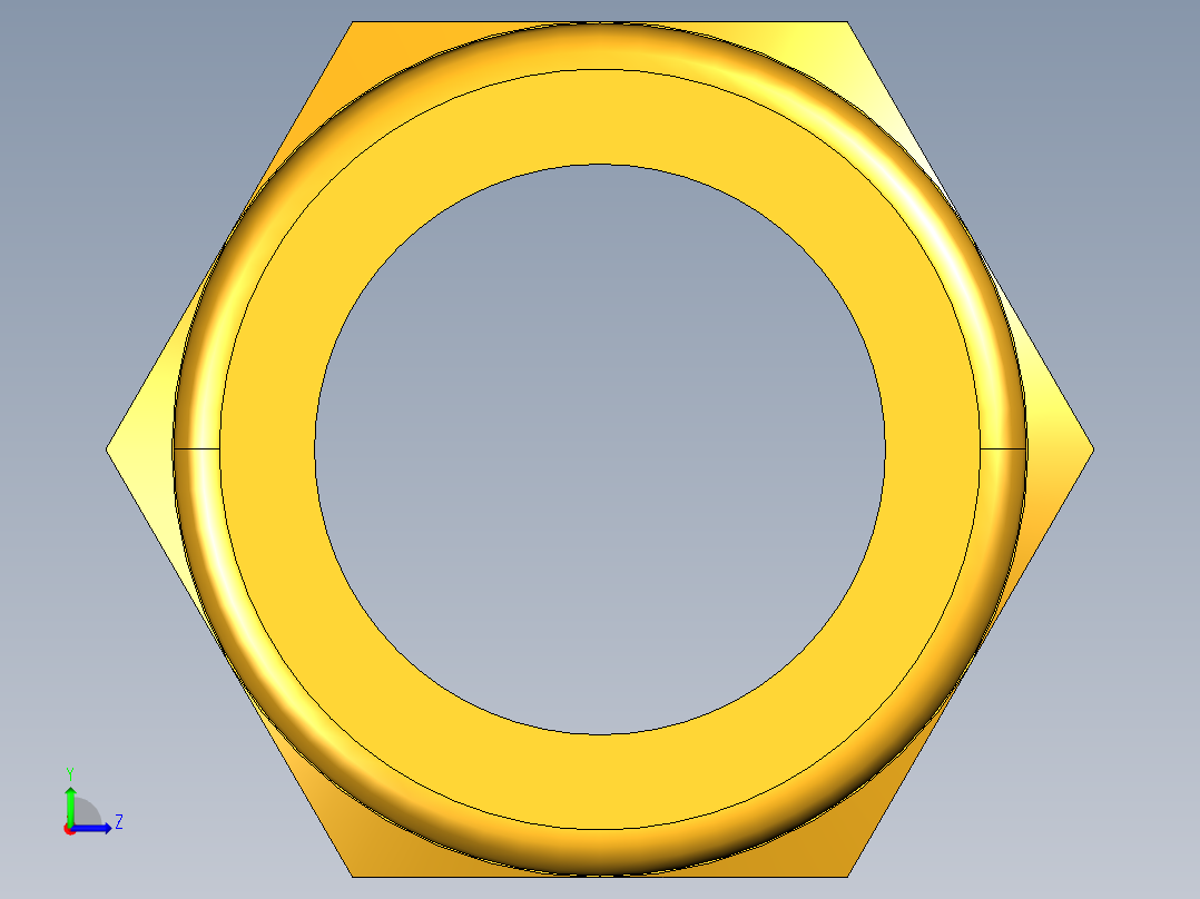 倒齿式工业管接头Beaded Hose Barb to male pipe 68HB-16-12左视图