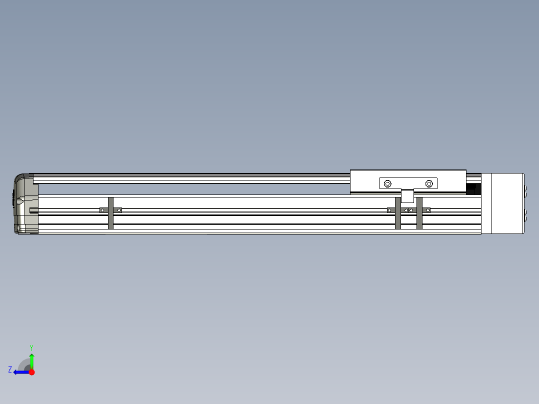 Toyo东佑达直线模组-ETH14-350-BL-400W右视图