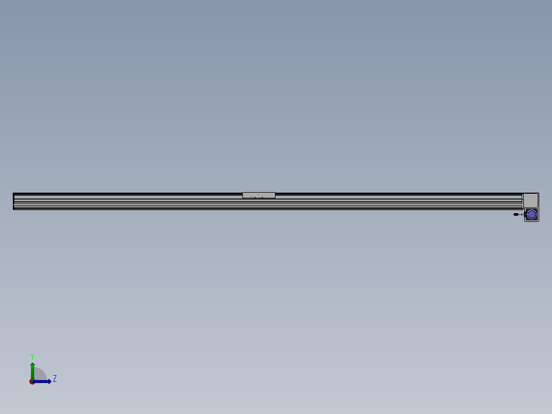 精密模组MT220-L150-3200-RD-M75-C4左视图