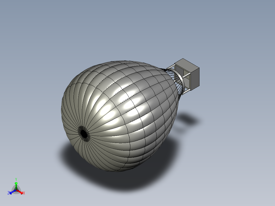 热气球7正等轴测图