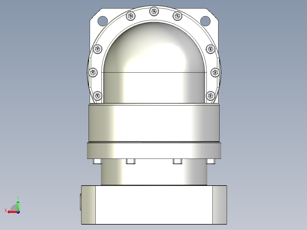 多摩川行星减速机TBR-115-L1-24HA24后视图