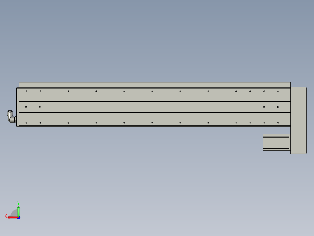 威洛博VC14-S700-BL-P40后视图