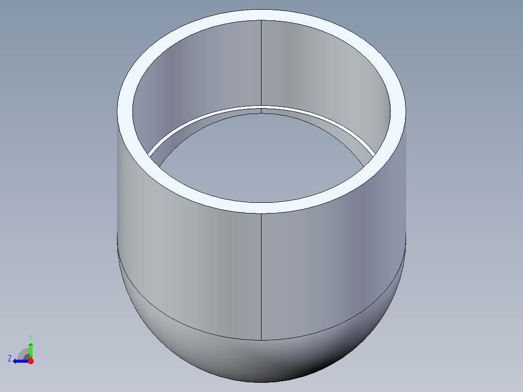 CPVC管件08-Sch80_45Elbow_SxS_9817-100 _10in右视图