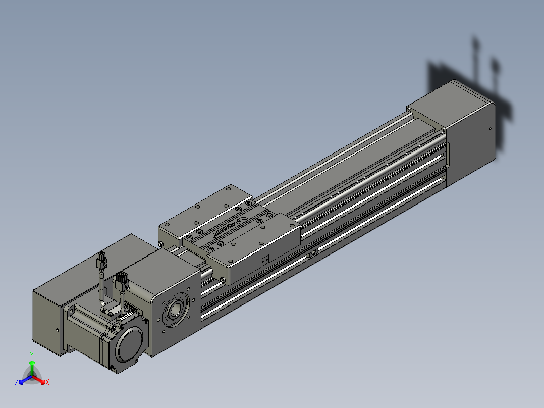 威洛博直线电机模组EB8-L100-S300-BR-P75-MS3