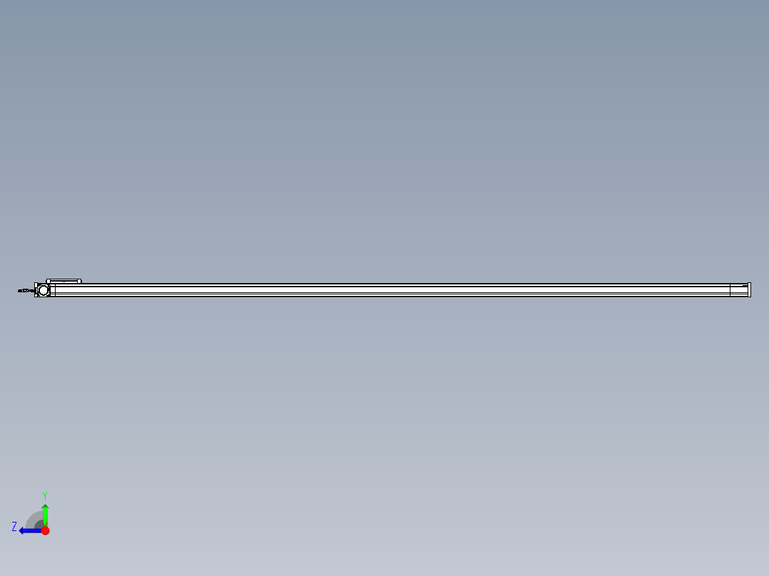 威洛博LB.GB同步带传动--欧规系列LB6A-L130-S3100-BL右视图