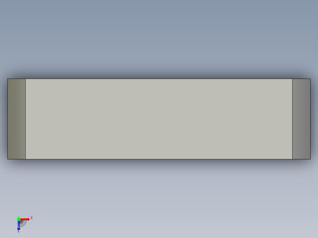 軸承座(標準型)BSSN-3D多系列多零件图纸模型俯视图