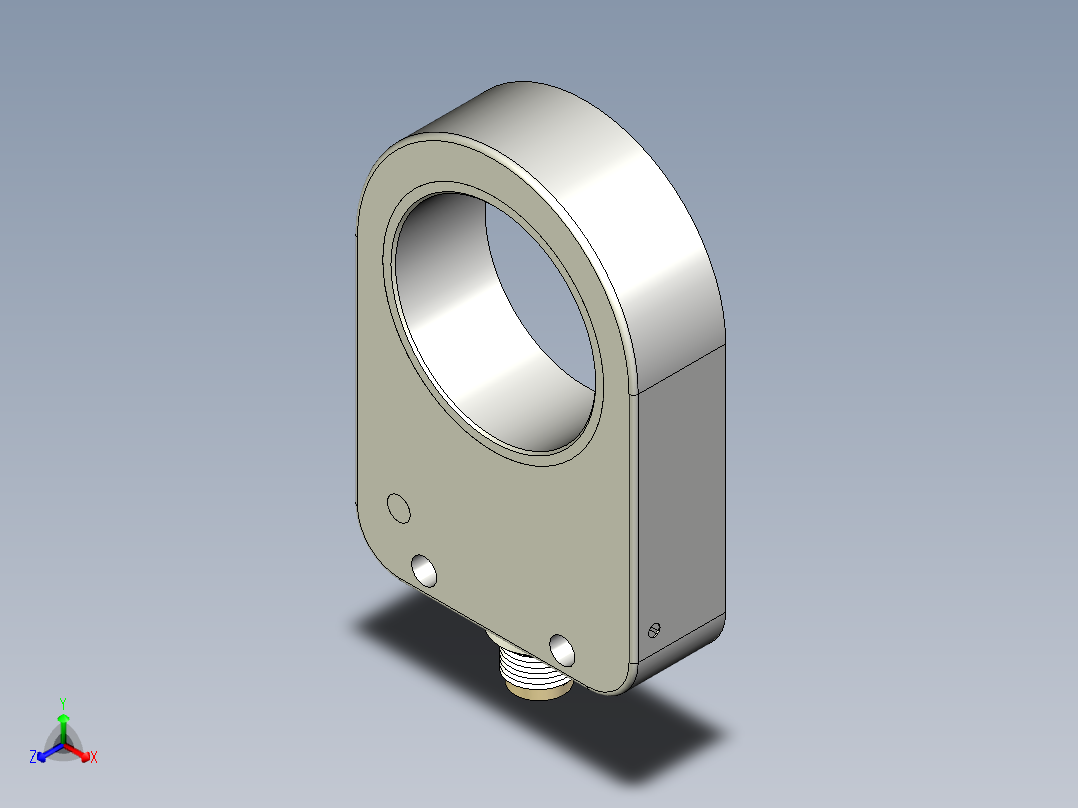 接近传感器PS43_CA_J_K2正等轴测图