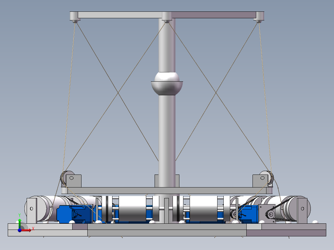 模拟振动平台sw22可编辑前视图