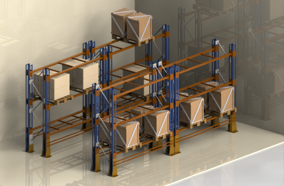 Palet货架3D数模