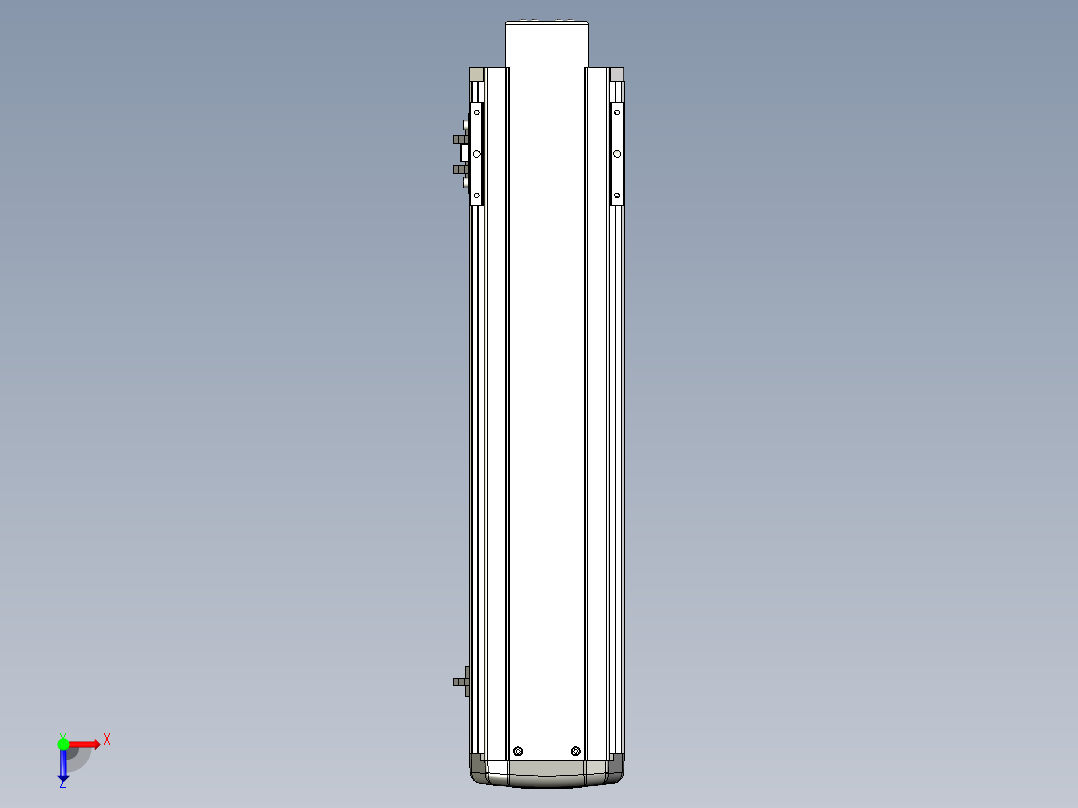 Toyo东佑达直线模组-ETH13-450-BM-400W+煞車俯视图
