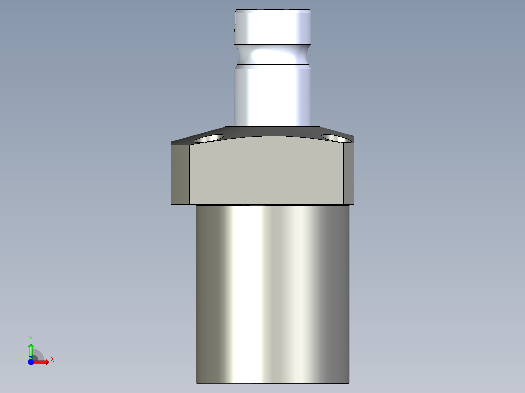 KOSMEKLHS0900-SR-F多系列多零件图纸模型前视图