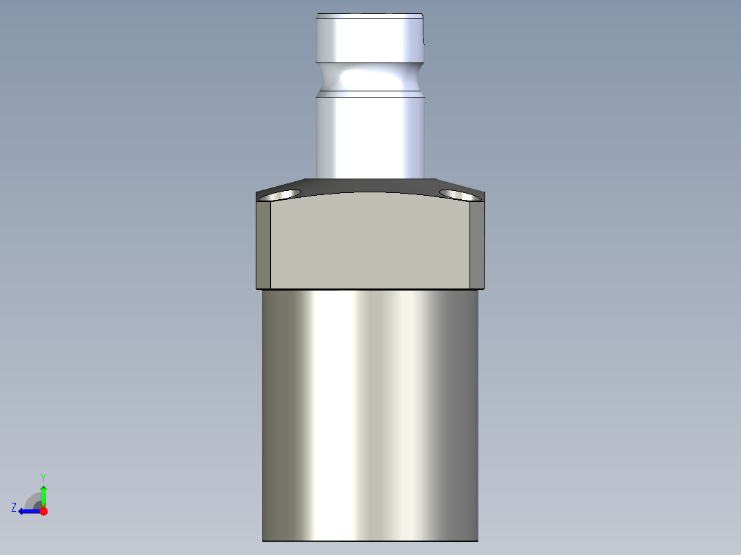 KOSMEKLHS0900-SR-F多系列多零件图纸模型右视图