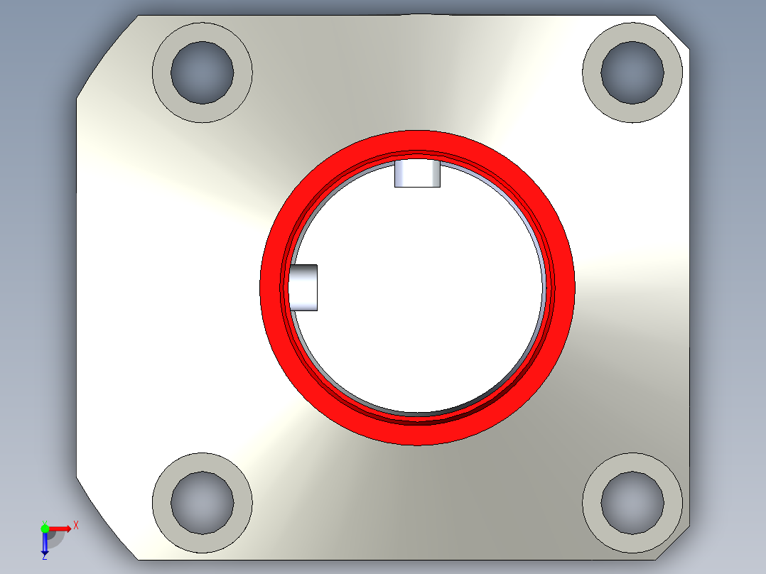 KOSMEKLHS0900-SR-F多系列多零件图纸模型俯视图