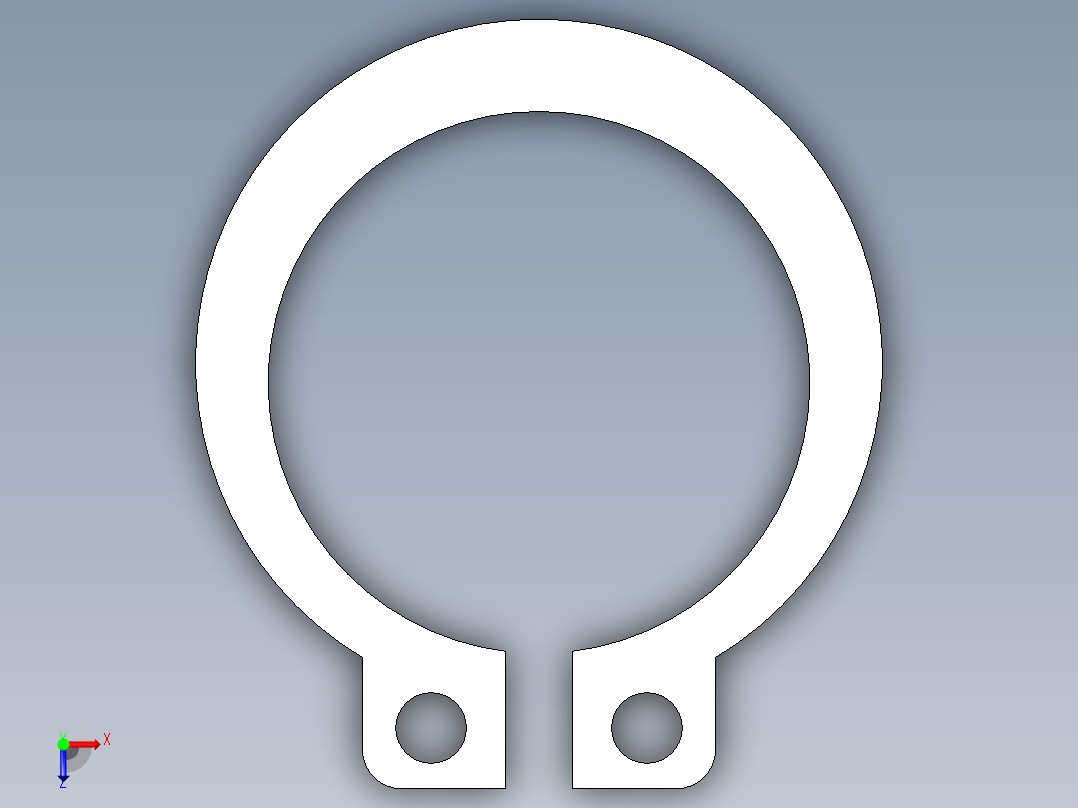 管道手动球阀-水管开关阀-手动阀门User Library-MD52C150DN25-2_DN25~32SnapRing俯视图