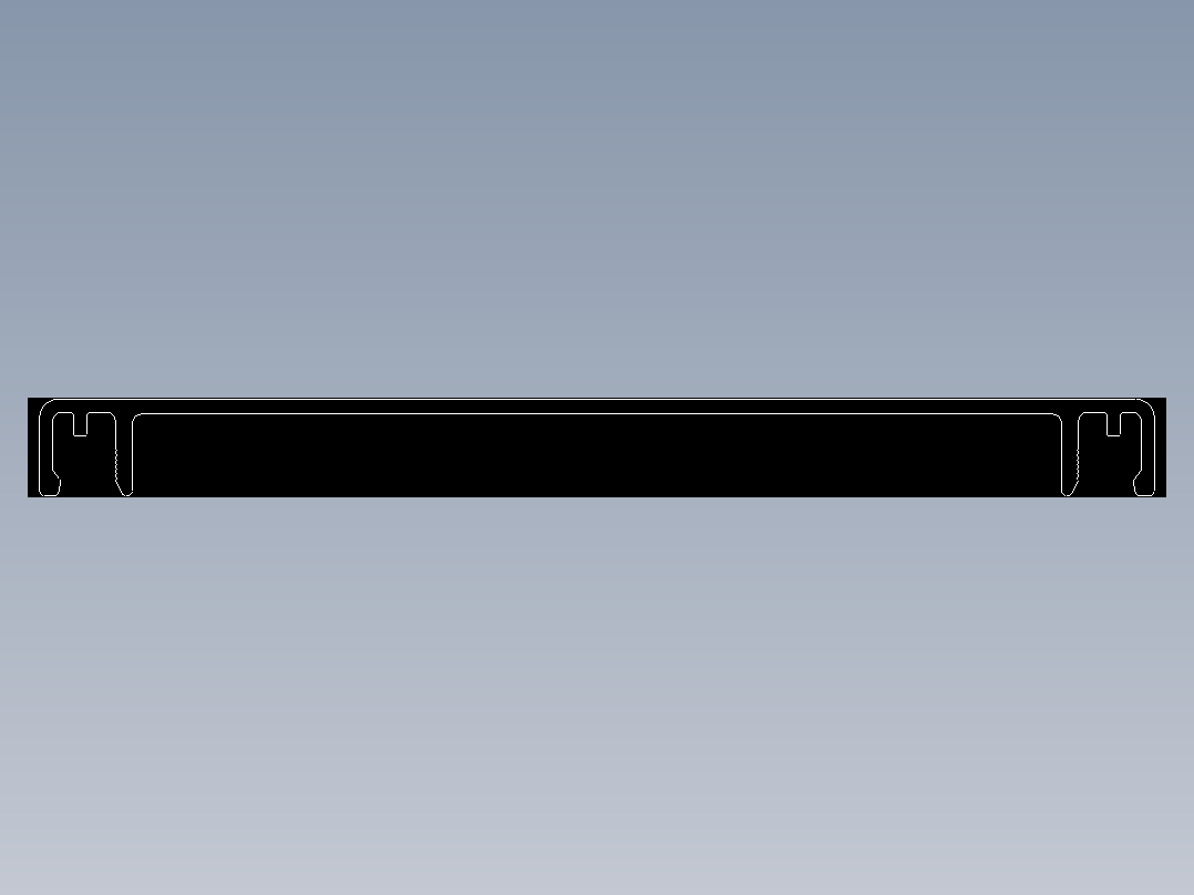 型材-KJN CABLE CONDUIT COVER 120 KJN511065.DXF