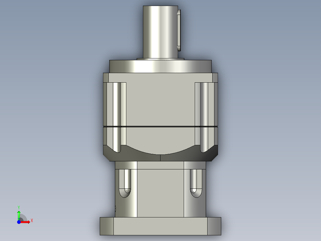 斜齿PGH180T-L2 42-180-215-M14 LR83-12B.STEP前视图
