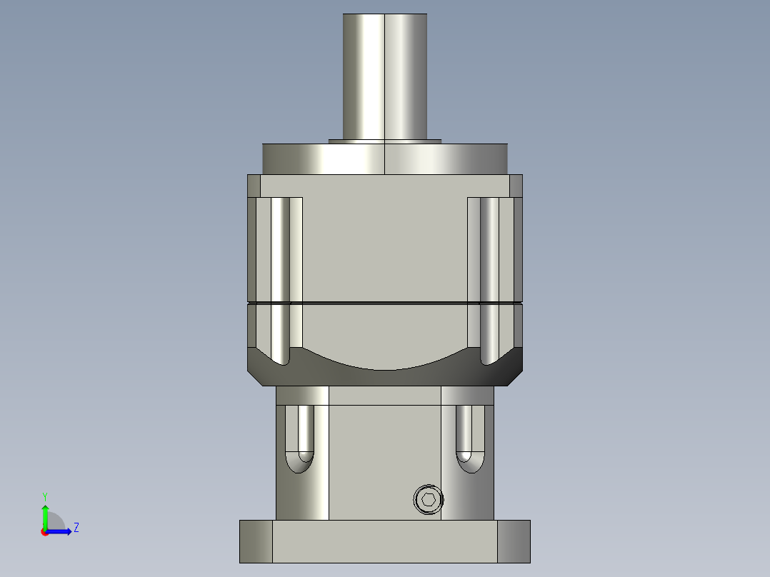 斜齿PGH180T-L2 42-180-215-M14 LR83-12B.STEP左视图