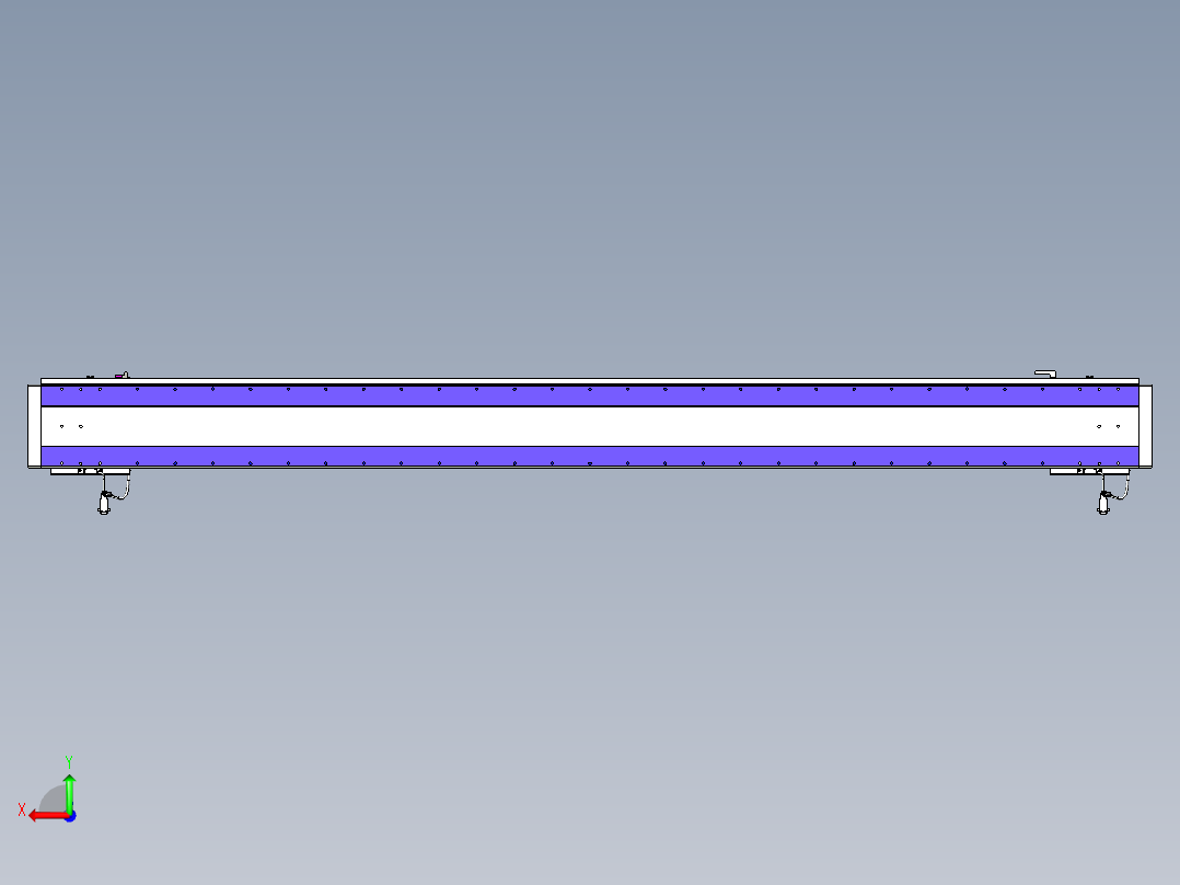 威洛博VL系列直线电机模组-2VL22H3-S2400后视图