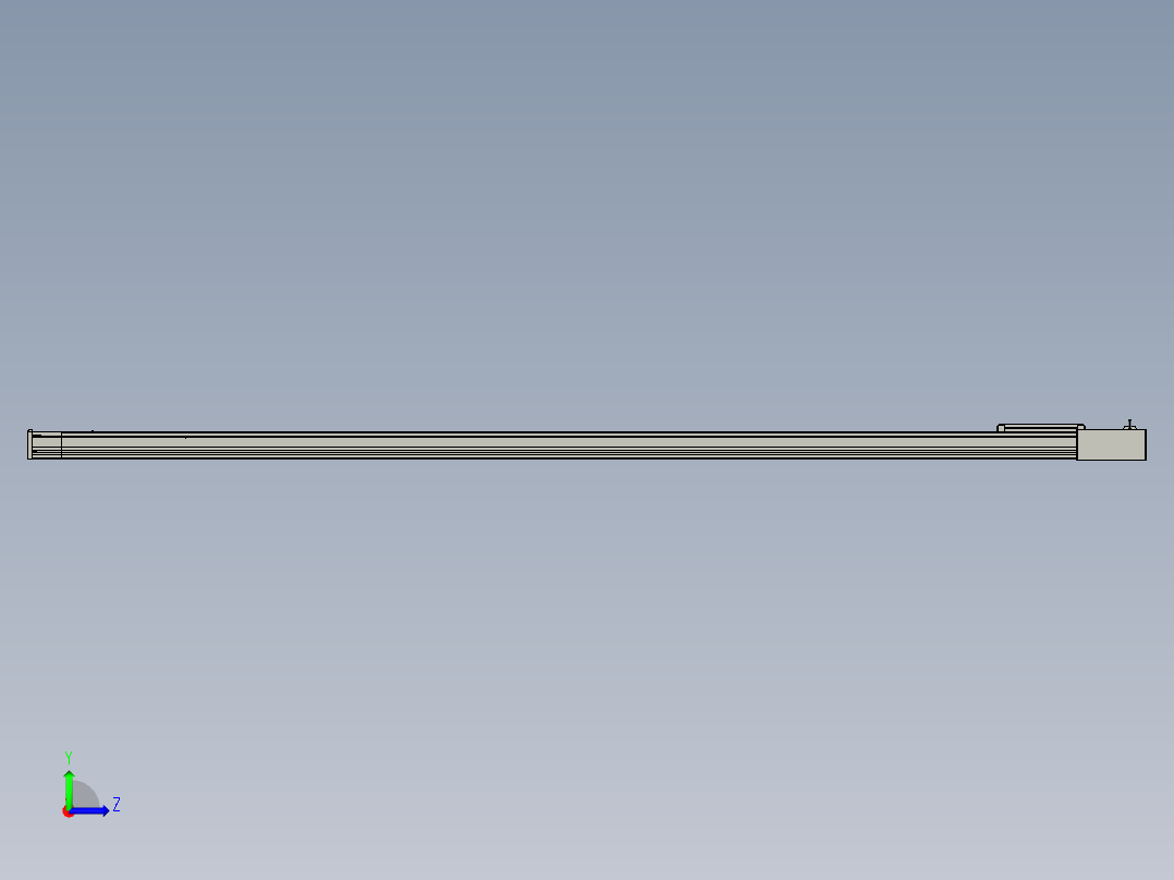 欧规系列-LB8-L75-S2700-BR-ZP75-C3左视图