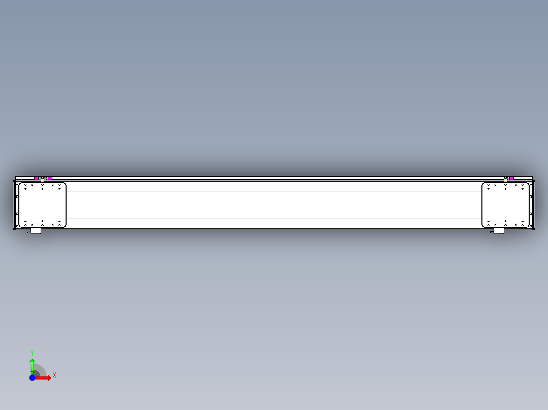 威洛博LC系列3d模型模组2LC22H2Y-S1800前视图