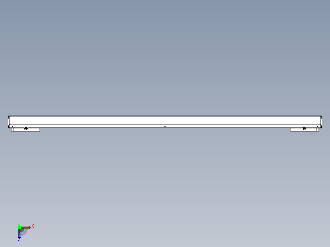 威洛博LC系列3d模型模组2LC22H2Y-S1800俯视图