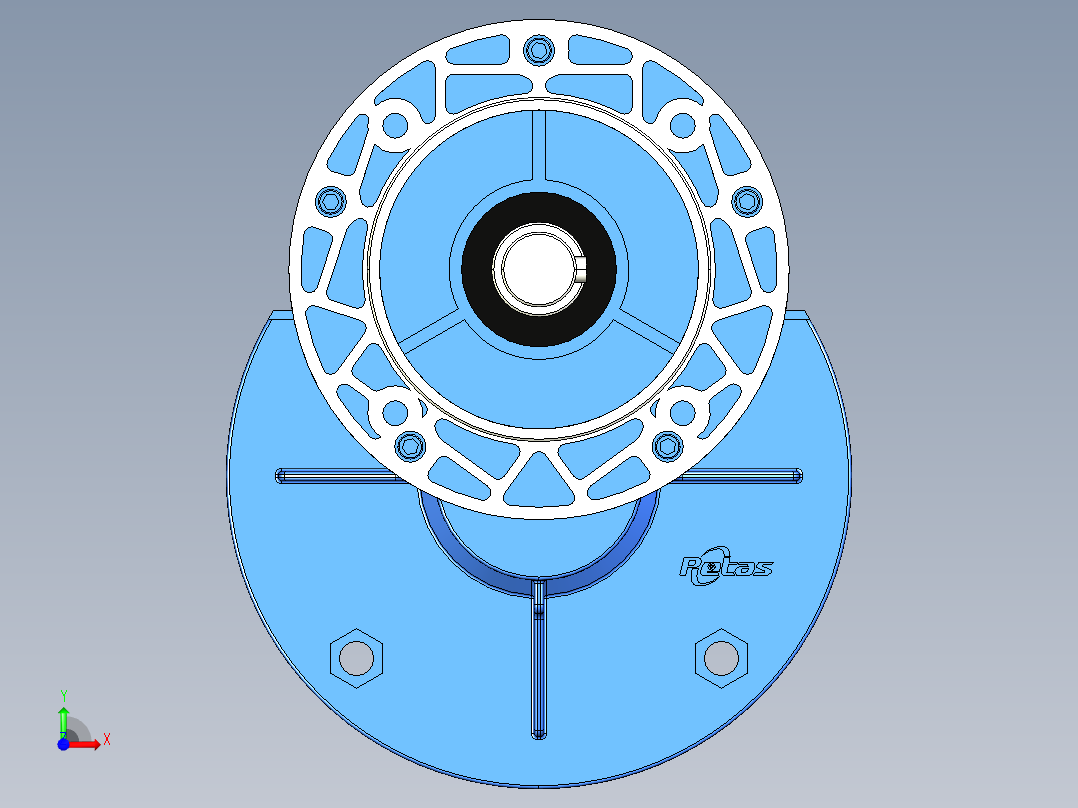 PC齿轮减速机10款前视图