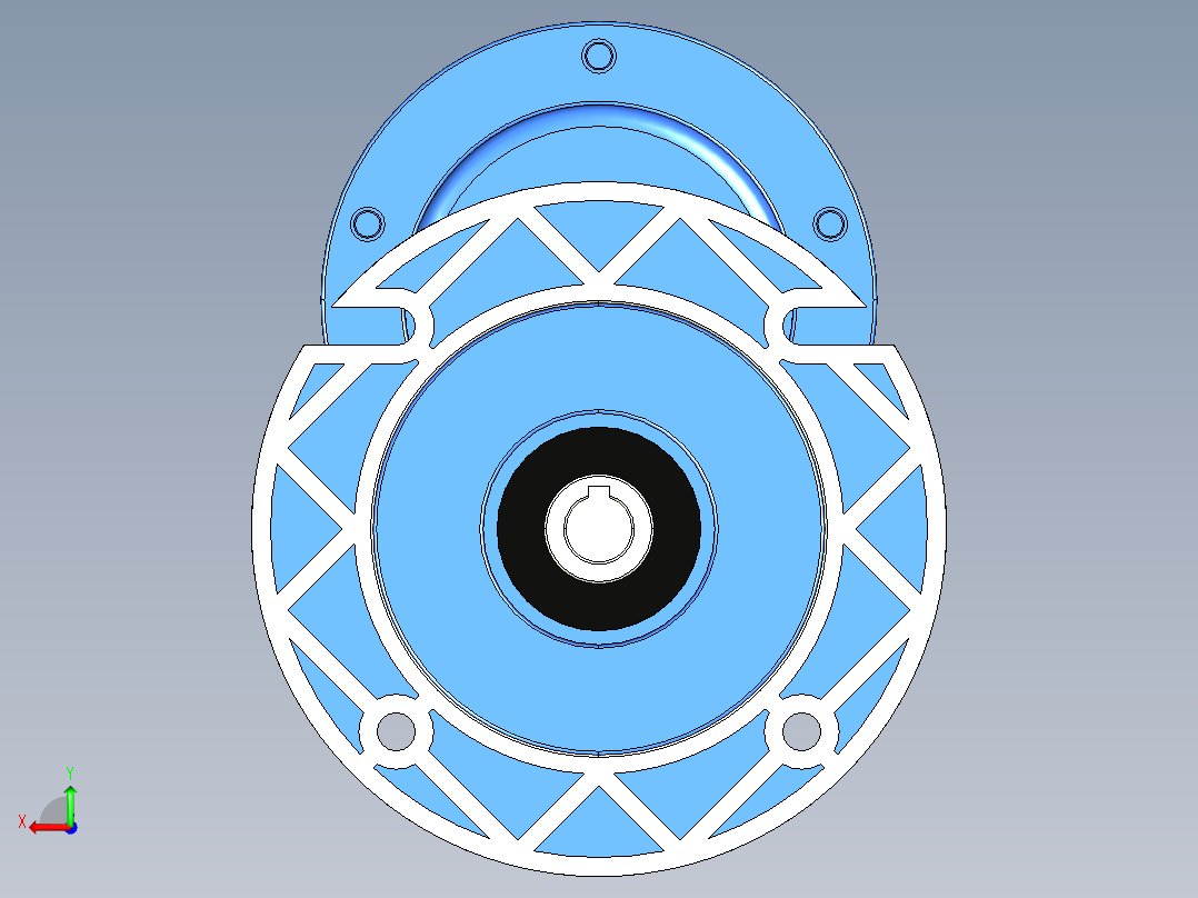 PC齿轮减速机10款后视图
