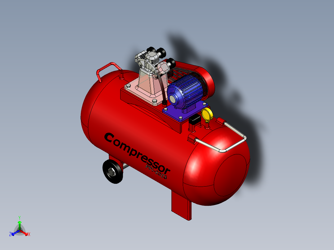 Compressor正等轴测图