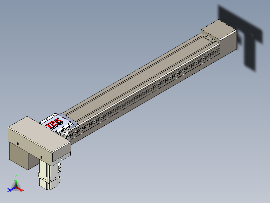 同步带全封闭直线模组TPA-HCB-65S-90-L450-MR-Y-P10-N3