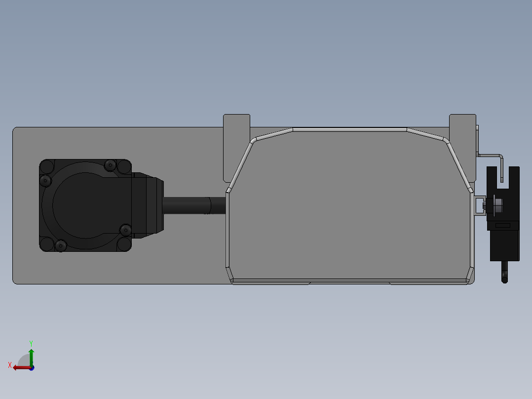精密模组MY120-T10-550L-BL-P10B-C4-C后视图