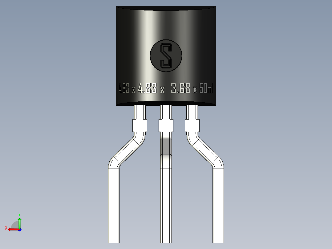 TO-92_Normal_LF40_rev1.1后视图