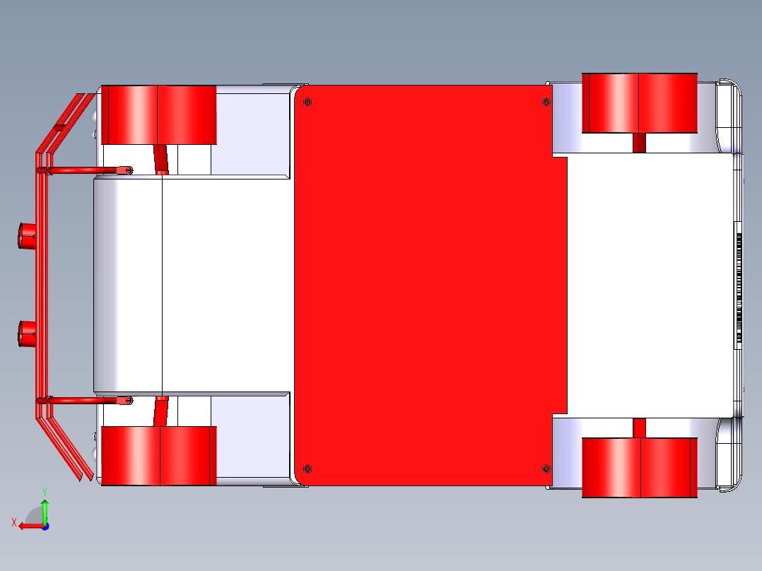 高尔夫车2后视图