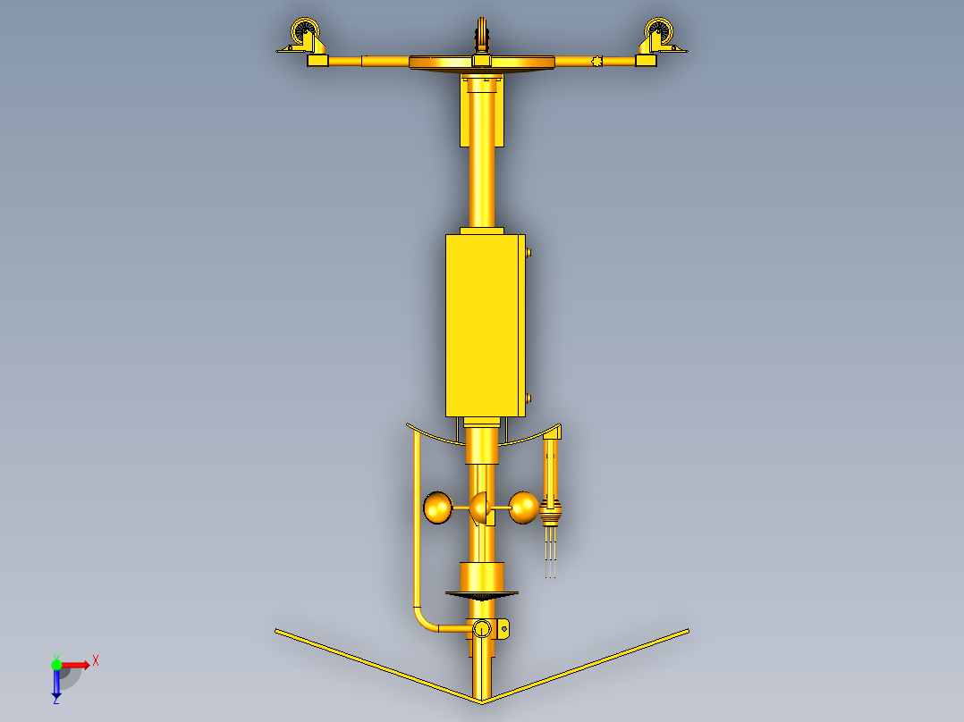 大气污染监测采样设备1531132===60俯视图