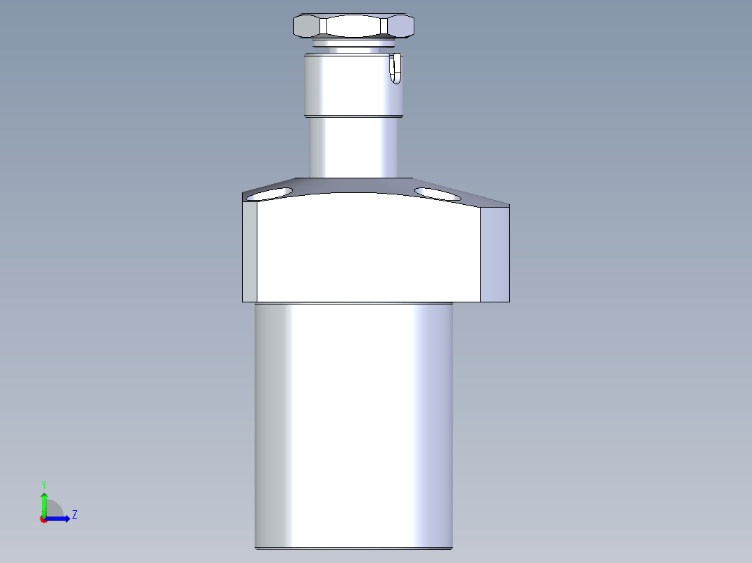 KOSMEKLT0400-GL-Y30多系列多零件图纸模型多系列多零件图纸模型左视图