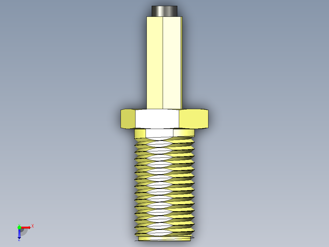 SMA接口67俯视图