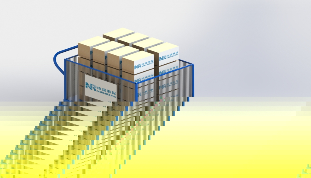 牵引式AGV小车3D模型