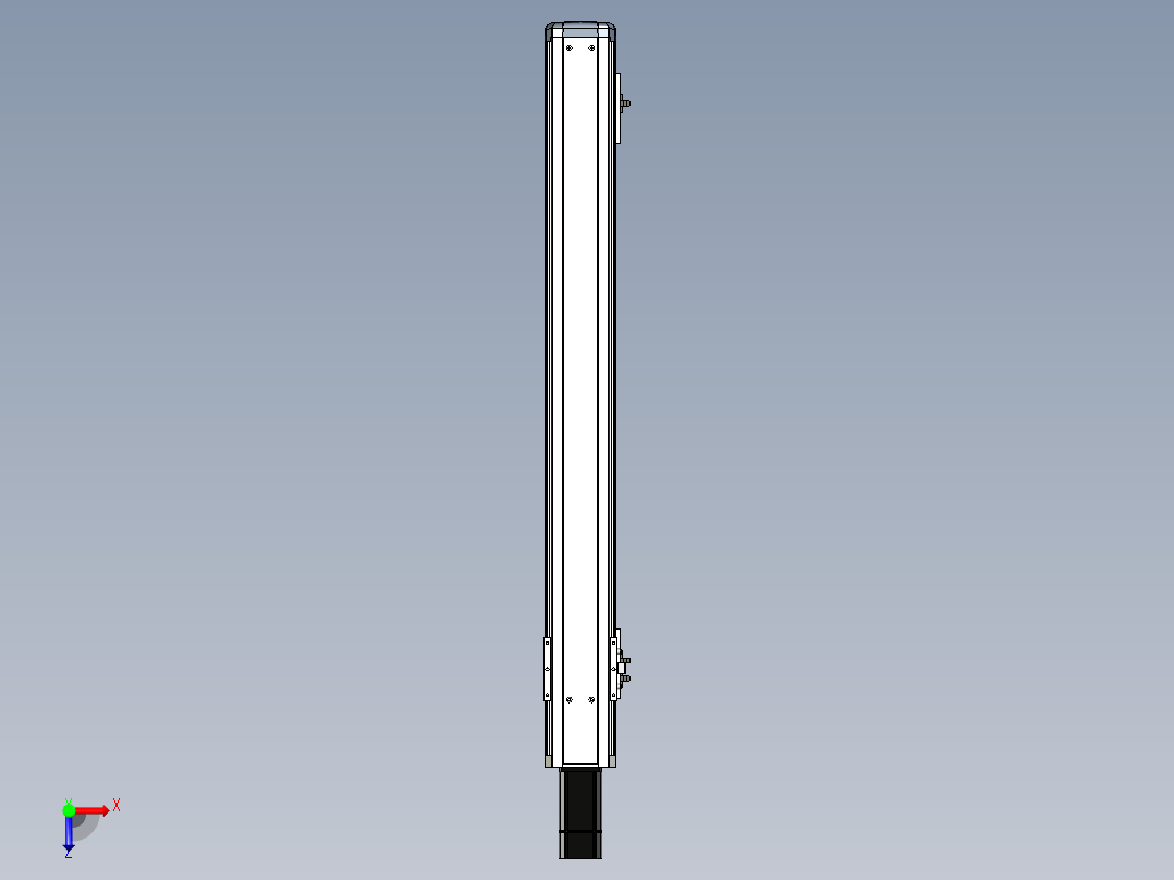 Toyo东佑达直线模组-ETH12-800-BC-200W+煞車俯视图