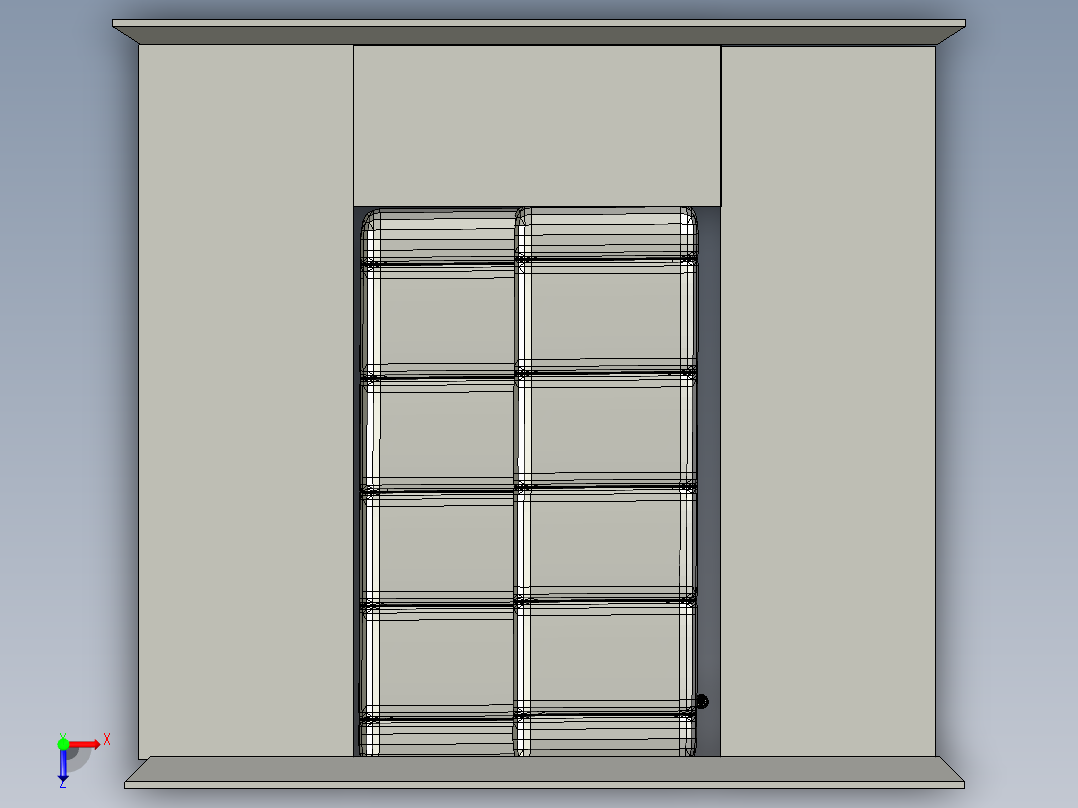 wardrobe-for-enterance-og-home-mustafa-zorlu家庭衣柜俯视图