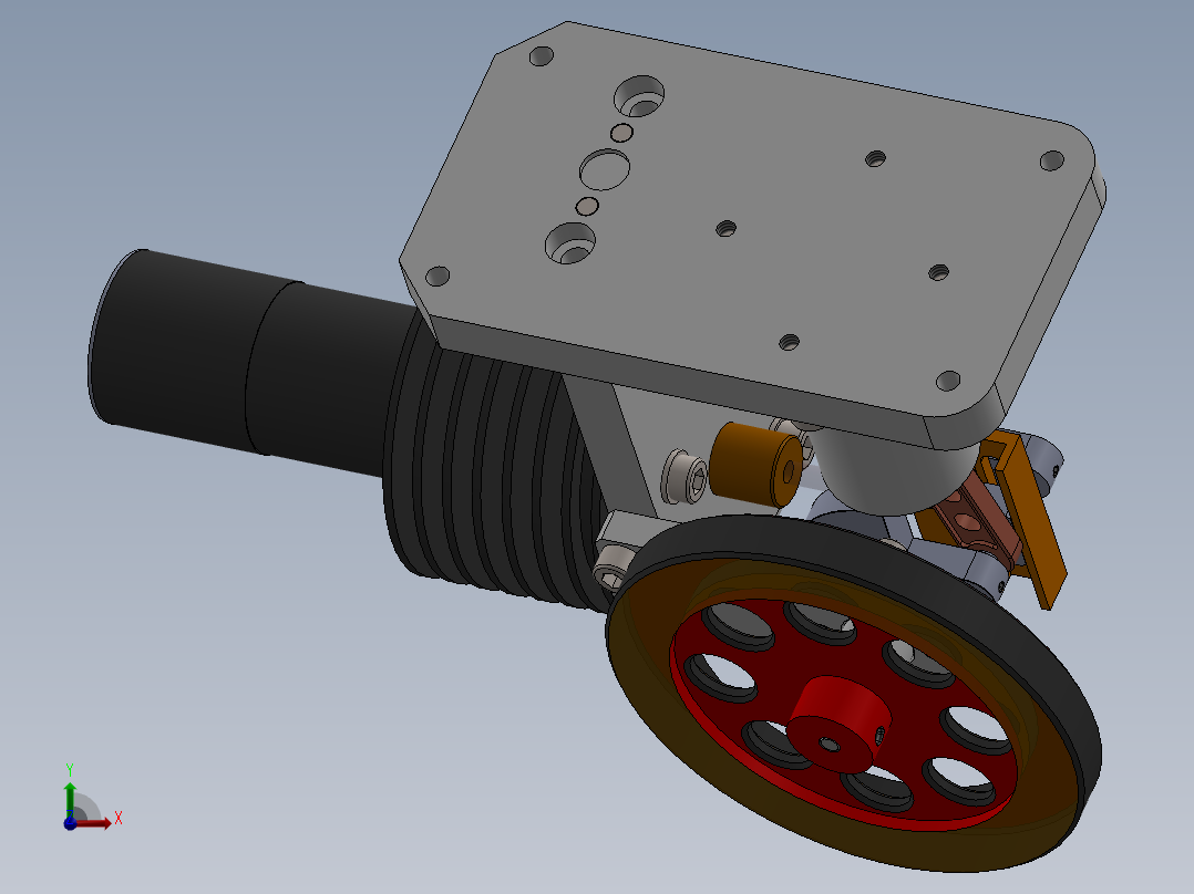 发动机 (22)前视图