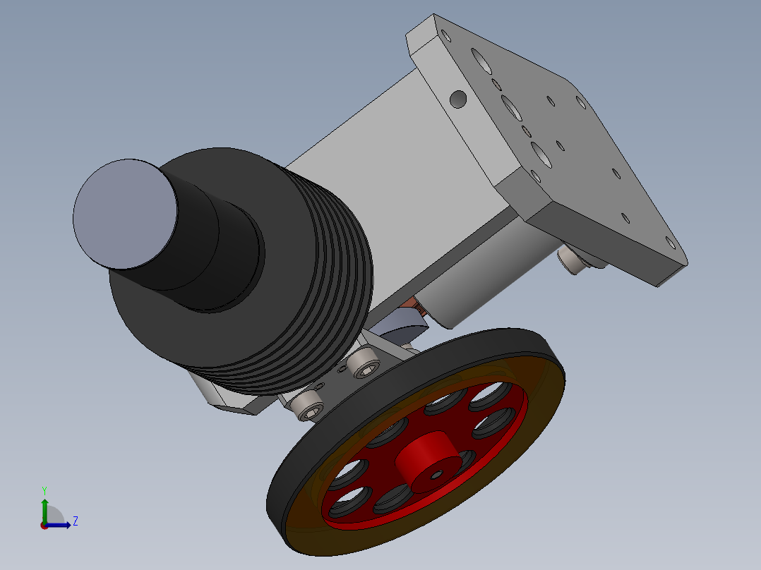 发动机 (22)左视图