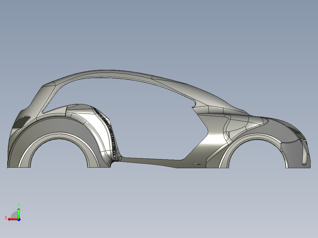 汽车车身 (14)后视图