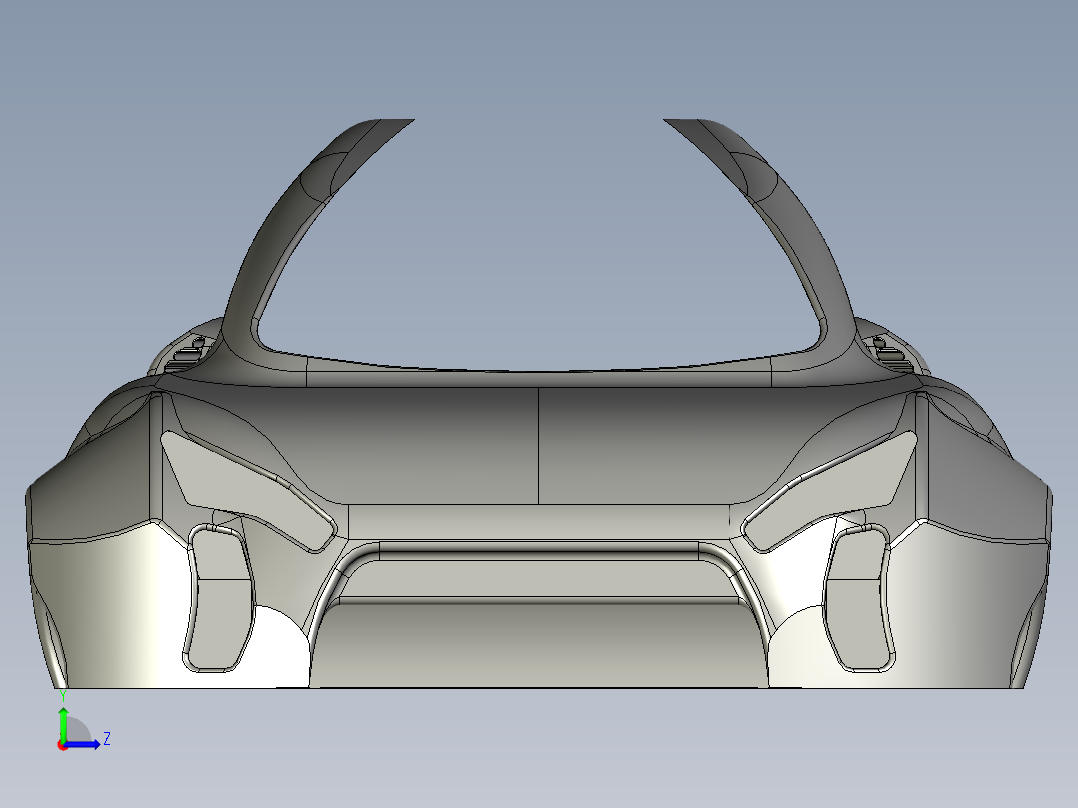 汽车车身 (14)左视图