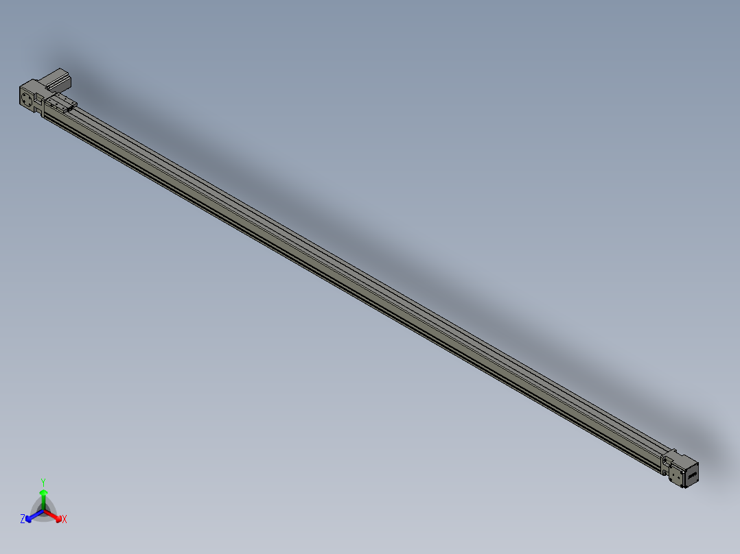 模组FBL60E2600-R正等轴测图