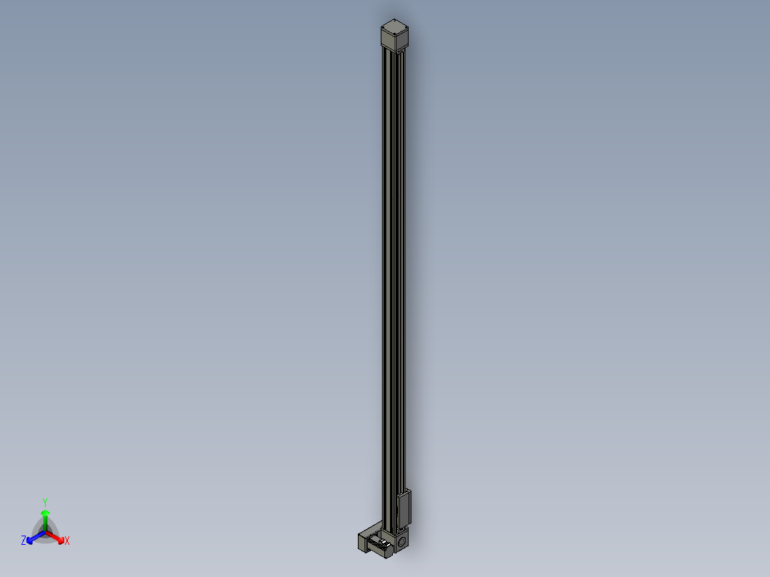 欧规系列-GB8-L96-S2500-BLD-P40-MS3正等轴测图