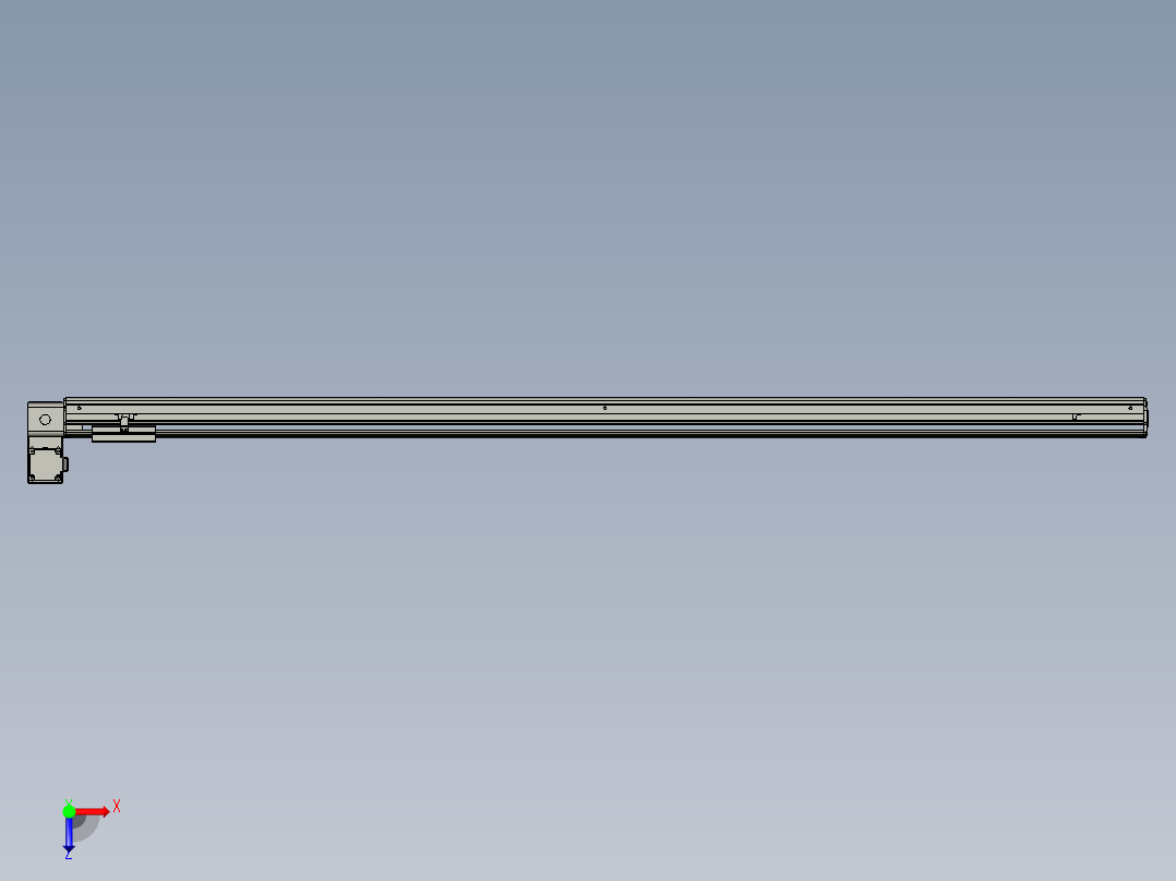 威洛博VBF12-S1800-BLU俯视图