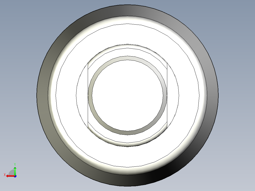 旋轉把手(電木)1052-3D多系列多零件图纸模型后视图