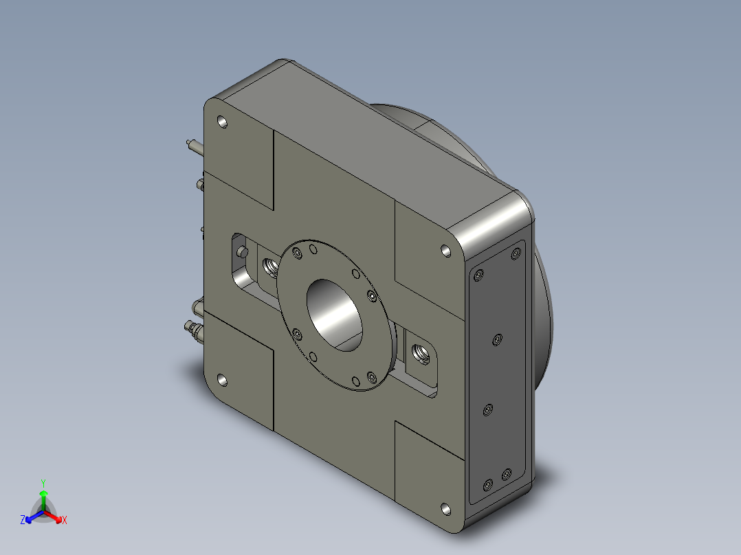 ADT启动分割器-ADT-50正等轴测图