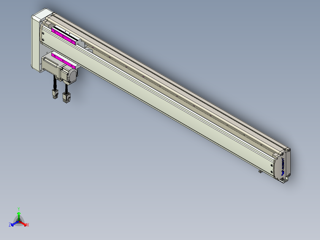 威洛博QF8-Lxx-C-S660-BL-ZP10-C3正等轴测图