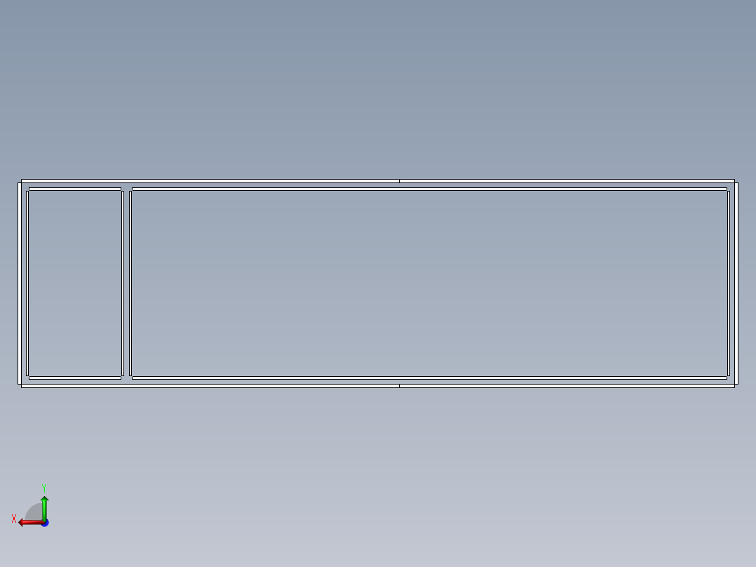 模块化除臭生物箱后视图