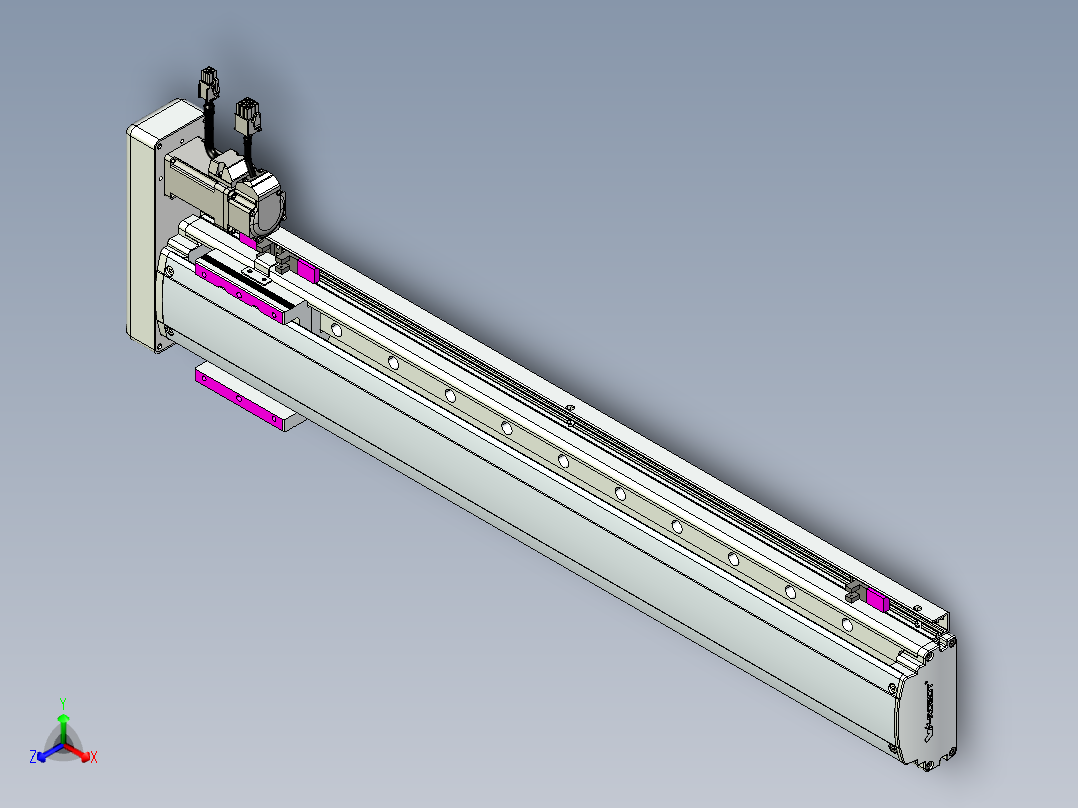 威洛博QF12-Lxx-S600-BR-ZP10-C3正等轴测图